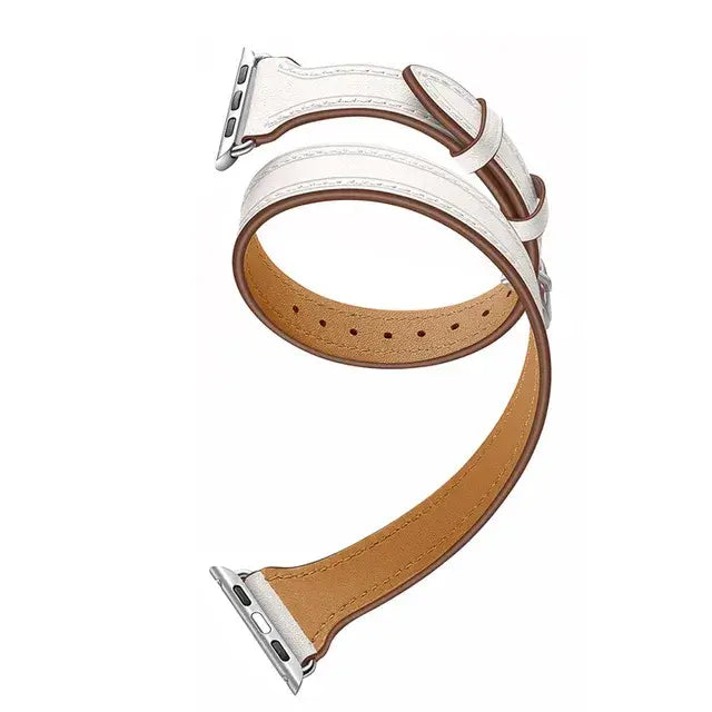 Agathe Leather Apple Watch Bands For Women EVE Bands