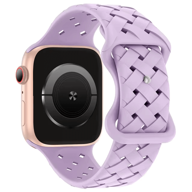 Adriana Braided Silicone Band