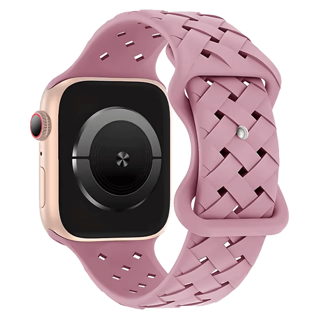 Adriana Braided Silicone Band