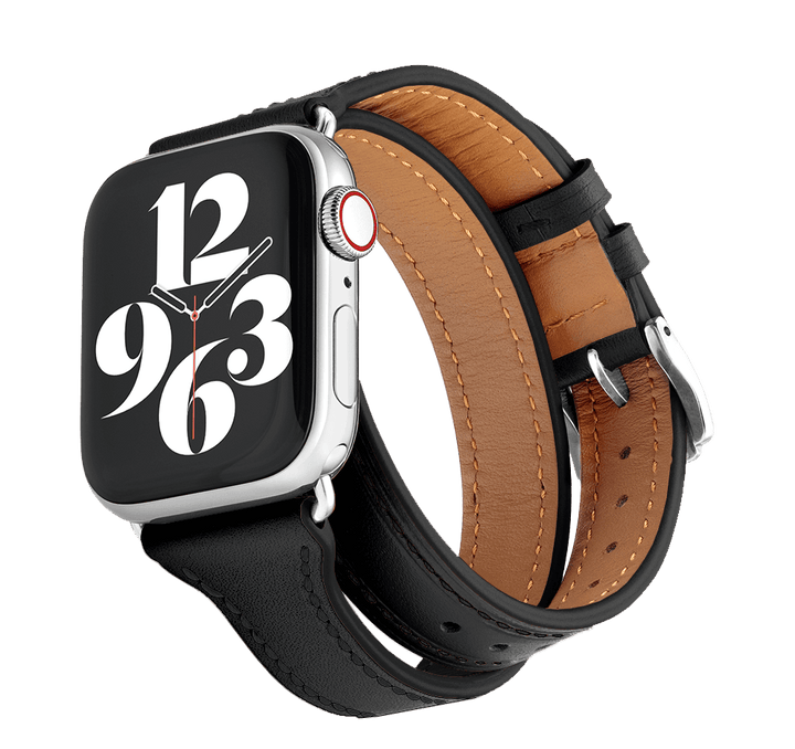 Agathe Double Tour Leather Band