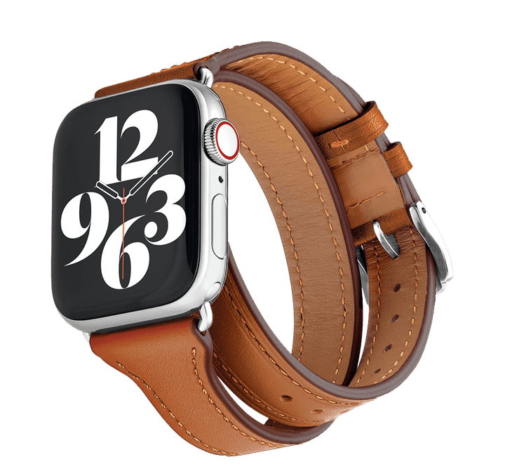 Agathe Double Tour Leather Band