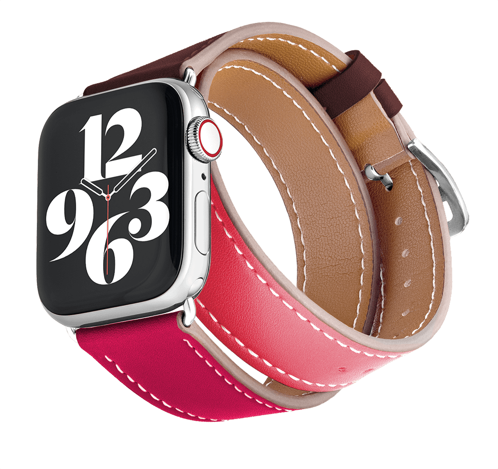 Roma Double Tour Leather Band