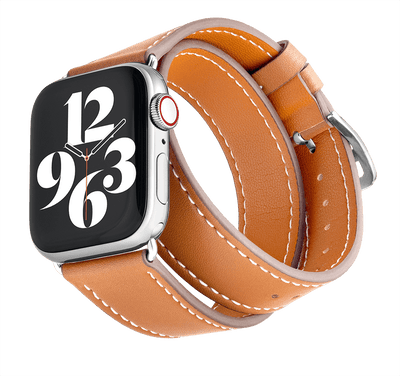 Roma Double Tour Leather Band
