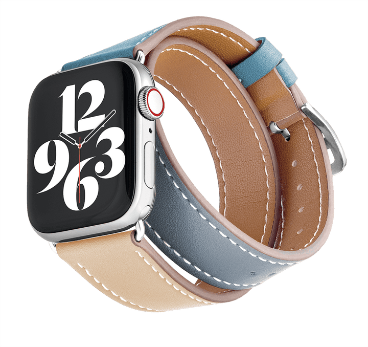 Roma Double Tour Leather Band